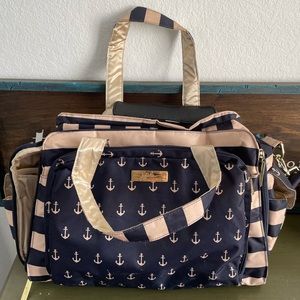 Large Ju-ju-be diaper bag.
